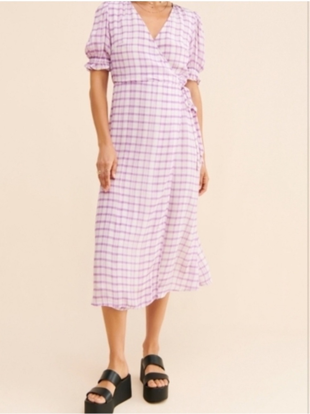 Anthropologie Lily and Lionel Fifi wrap dress